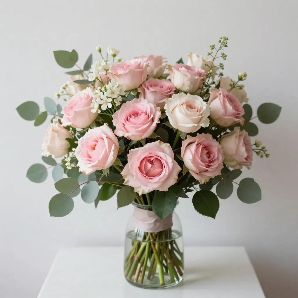 Klassisk bukettarrangemang
